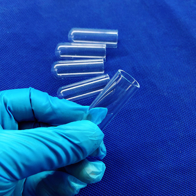 Tùy chỉnh Clear Round Bottom End Quartz ống thử cho phòng thí nghiệm