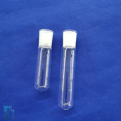 Tùy chỉnh Clear Round Bottom End Quartz ống thử cho phòng thí nghiệm