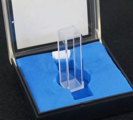 Phòng thí nghiệm cần thiết! Ultraviolet Quartz Cuvettes 5mL/10mL 100% Không có bong bóng tương thích với UV-Vis Spectrophotometers