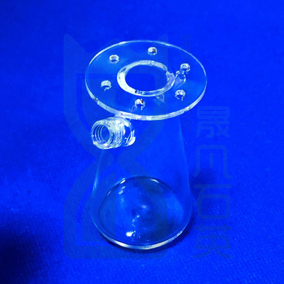 Độ tinh khiết cao 99,99% Thiết bị thử nghiệm chống ăn mòn nhiệt độ cao Quartz Glass Tubes And Quartz Reactors