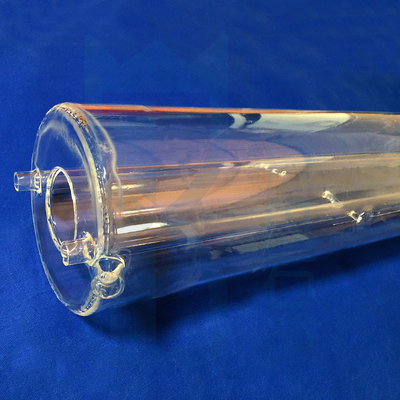 Độ tinh khiết cao 99,99% Thiết bị thử nghiệm chống ăn mòn nhiệt độ cao Quartz Glass Tubes And Quartz Reactors