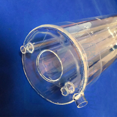 Độ tinh khiết cao 99,99% Thiết bị thử nghiệm chống ăn mòn nhiệt độ cao Quartz Glass Tubes And Quartz Reactors