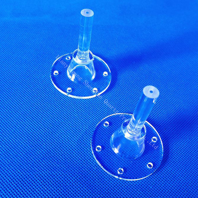 Độ tinh khiết cao 99,99% Thiết bị thử nghiệm chống ăn mòn nhiệt độ cao Quartz Glass Tubes And Quartz Reactors