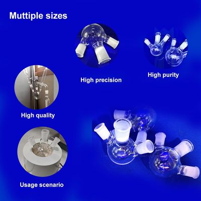 Bình tam cổ với đĩa thạch anh trong suốt được chế tác thủ công bằng dịch vụ gia công rèn và cắt