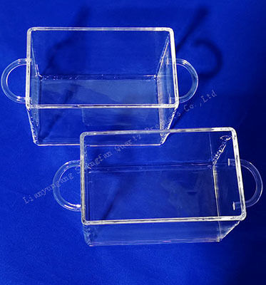 Bình thạch anh trong suốt cao cho lò phản ứng quang hóa Mật độ 2.2g/cm3 Silica nóng chảy