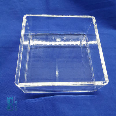 Bình thạch anh trong suốt cao cho lò phản ứng quang hóa Mật độ 2.2g/cm3 Silica nóng chảy