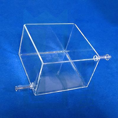 Bình thạch anh trong suốt cao cho lò phản ứng quang hóa Mật độ 2.2g/cm3 Silica nóng chảy