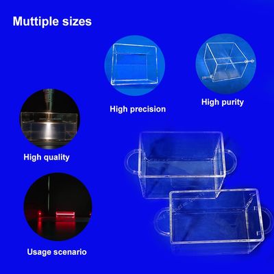 Bình thạch anh trong suốt cao cho lò phản ứng quang hóa Mật độ 2.2g/cm3 Silica nóng chảy
