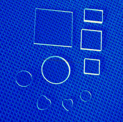 Mảng thủy tinh thạch anh trong suốt cao độ tinh khiết cao cho cửa sổ quang học