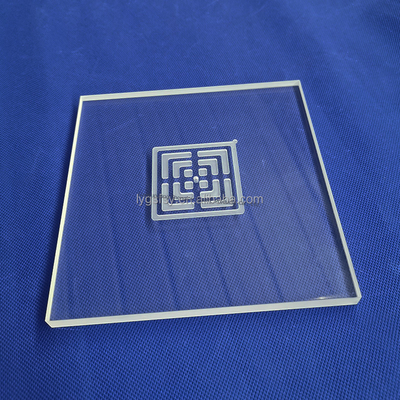 Tấm kính thạch anh chịu nhiệt độ cao tùy chỉnh CNC cho máy sấy