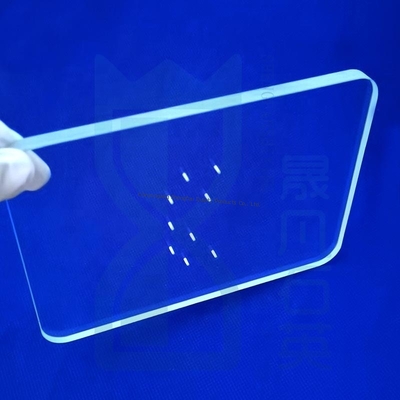 Tấm kính thạch anh chịu nhiệt độ cao tùy chỉnh CNC cho máy sấy