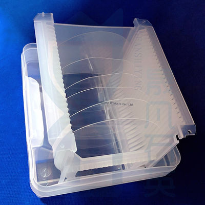 Đĩa thủy tinh thạch anh hợp kim tùy chỉnh 92% Độ truyền ánh sáng 2.2g/cm3 mật độ