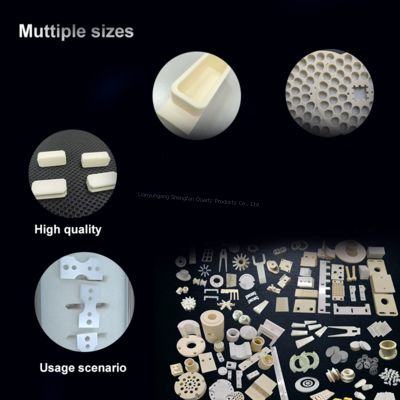 Ống gốm chịu lửa bền làm từ oxit nhôm tinh khiết cao với dải đường kính từ 1mm đến 120mm và chiều dài lên đến 2000mm