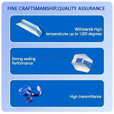 Tùy chỉnh Tấm kính thạch anh nóng chảy quang học trong suốt