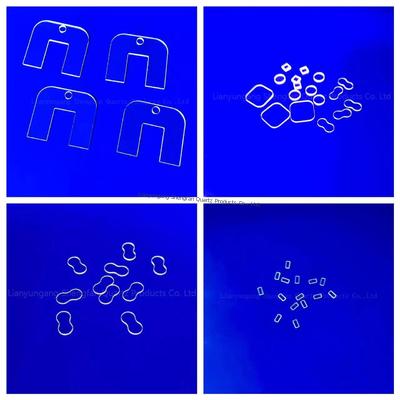 Nhà sản xuất Đĩa kính thô bằng thạch anh hợp kim quang tùy chỉnh với độ truyền cao