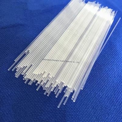 Nhiệt độ cao chống ăn mòn độ tinh khiết cao SiO2 φ1mm-φ5mm Quartz Glass Capillary