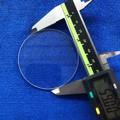 Tấm tròn thạch anh silica nóng chảy chịu nhiệt UV tùy chỉnh, tấm nền kính thạch anh trong suốt