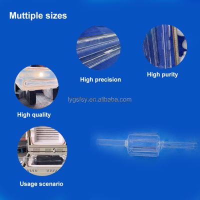 Bụi thủy tinh thạch anh trong suốt có độ bền điện điện điện cao, dẫn điện thấp và duy trì hiệu suất ở nhiệt độ cao