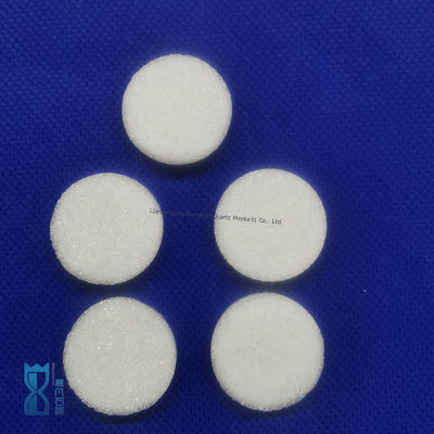 Lọc khí và chất lỏng bằng thiết bị phòng thí nghiệm, lõi cát thạch anh, đĩa lọc thạch anh