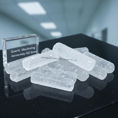 Ống thủy tinh thạch anh chịu nhiệt độ cao OD 3mm đạt chứng nhận ISO9001 với độ truyền sáng cao