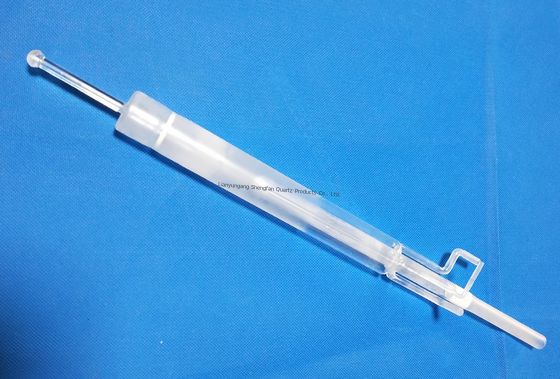 Bụi thủy tinh thạch anh vôi silic hợp kim với nhiệt độ hoạt động 1100 °C 99,99% độ tinh khiết SiO2 và khả năng truyền ánh sáng cao