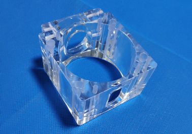 Quang chính xác Kính gia công Độ dẫn nhiệt thấp Màu rõ ràng