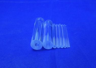 Ống thạch anh silicon Dioxide, ống thủy tinh Uv 1683 độ C làm mềm điểm làm mềm hợp nhất mao mạch Silica