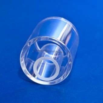 Antifouling Quartz Glass Tube Ổn định mạnh Mật độ cao Hợp nhất ống mao mạch Silica