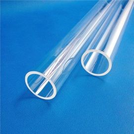 Kích thước chính xác Ống nghiệm thủy tinh thạch anh 400 OD Bảo vệ Uv Ống thạch anh hợp nhất Silica