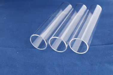 Kích thước chính xác Ống nghiệm thủy tinh thạch anh 400 OD Bảo vệ Uv Ống thạch anh hợp nhất Silica