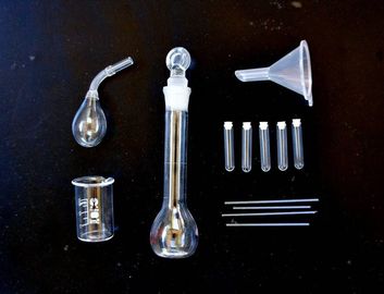 Lò sưởi trong suốt Ống nghiệm thủy tinh thạch anh trong suốt Xi lanh thủy tinh phòng thí nghiệm silicon hợp nhất