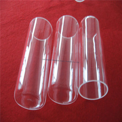 Chất tinh khiết cao 99,99% SiO2 ống thủy tinh thạch anh với điểm tan 1180 °C và điểm căng 1100 °C cho các ứng dụng bán dẫn