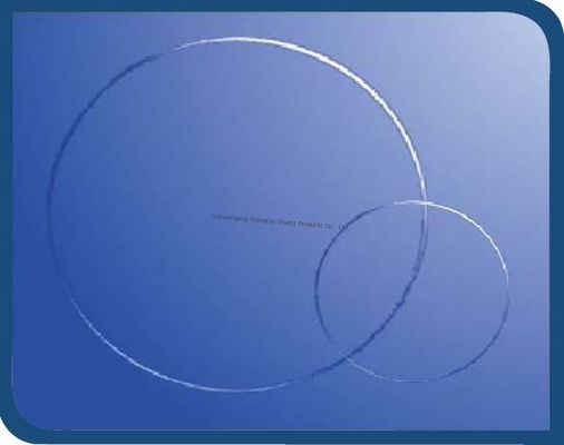 Tấm kính thạch anh UV trong suốt với SiO2 99.99% Mật độ 2.2g/cm3