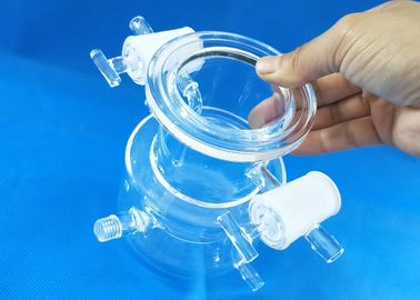 Phòng thí nghiệm khoa học truyền qua cao Dụng cụ thủy tinh Phòng thí nghiệm hóa học Thiết kế thủy tinh