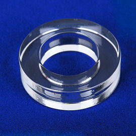 Bộ gia nhiệt Sử dụng Mặt bích thạch anh Silica hợp nhất / Ống Silica hợp nhất Kích thước chính xác