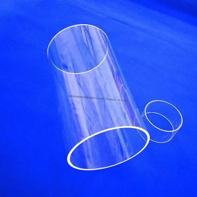 Ống thủy tinh thạch anh cách điện tốt, chịu nhiệt cao, truyền sáng cao cho ứng dụng bán dẫn