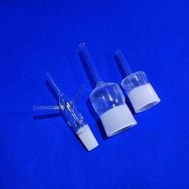 Ống thủy tinh tròn trong suốt 99,99% Chất liệu tinh khiết Độ cứng mạnh