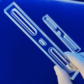 TAB Nhiệt độ cao Quartz Glass Rod Bar Máy ép bước Độ chính xác cao Ánh sáng cao