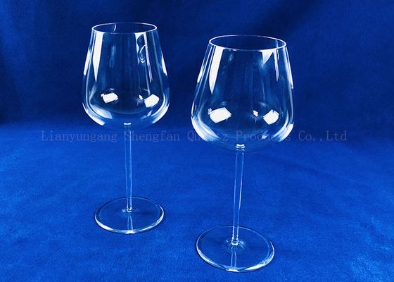 Rượu vang đỏ SIO2 1100 ℃ Thủy tinh pha lê thạch anh cho bữa tối gia đình