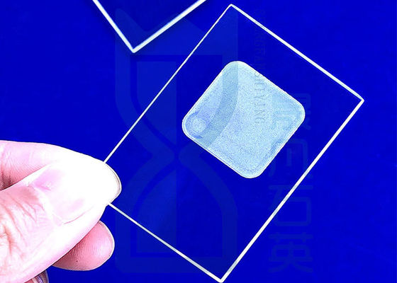 Gia công khe của Khe vuông tròn trong suốt mờ với khe thủy tinh thạch anh có độ tinh khiết cao