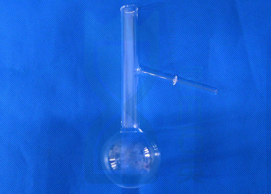 Morse 6.5 1732 ℃ Bình đáy tròn thạch anh quang học