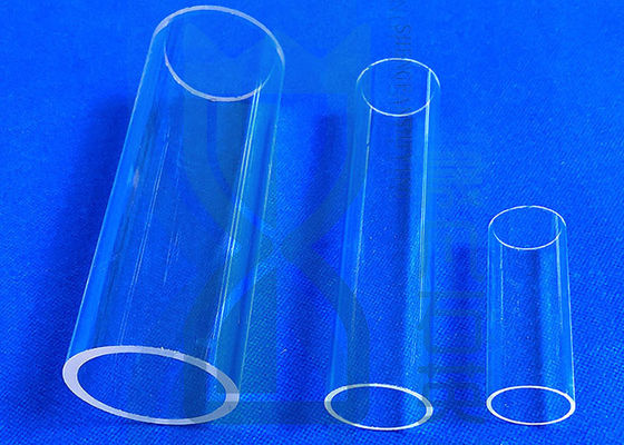 Ống nghiệm thạch anh nung chảy đèn cực tím 1750 ℃