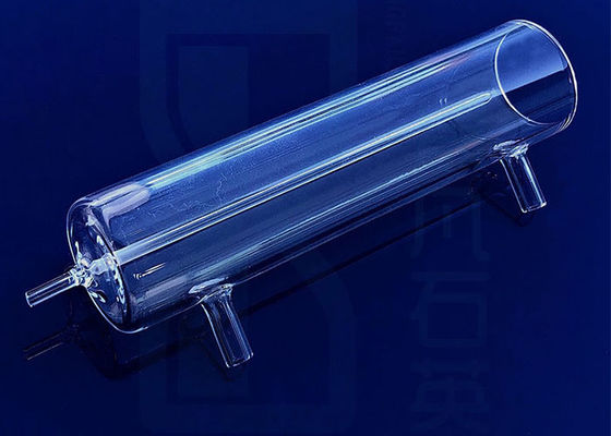Phòng thí nghiệm Hóa học 300mm Od Quartz Dụng cụ thủy tinh Thạch anh Ống thủy tinh