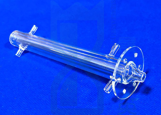 Khả năng chịu nhiệt 92% Ống thủy tinh thạch anh 300mm trong suốt