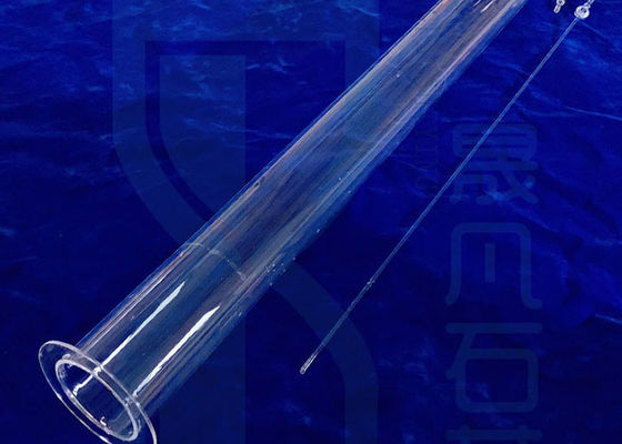 Tùy chỉnh chuyên nghiệp Không có ống thủy tinh thạch anh không khí cho lò ống