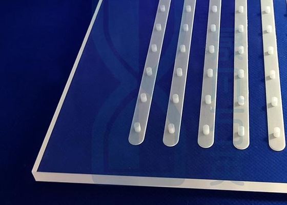 Tấm thủy tinh thạch anh Sio2 mật độ 2,2g / Cm3 trong suốt