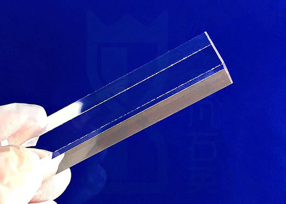 TAB Nhiệt độ cao Quartz Glass Rod Bar Máy ép bước Độ chính xác cao Ánh sáng cao