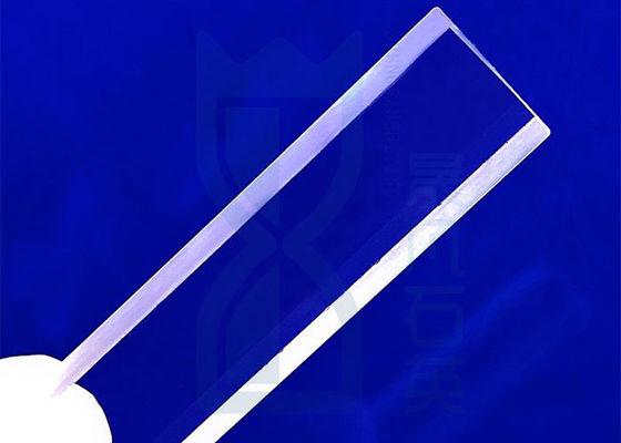 TAB Nhiệt độ cao Quartz Glass Rod Bar Máy ép bước Độ chính xác cao Ánh sáng cao
