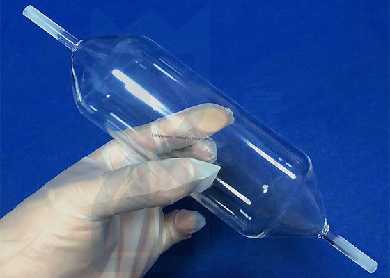 Ống thủy tinh thạch anh trong suốt ổn định nhiệt không có bọt khí và truyền sáng cao