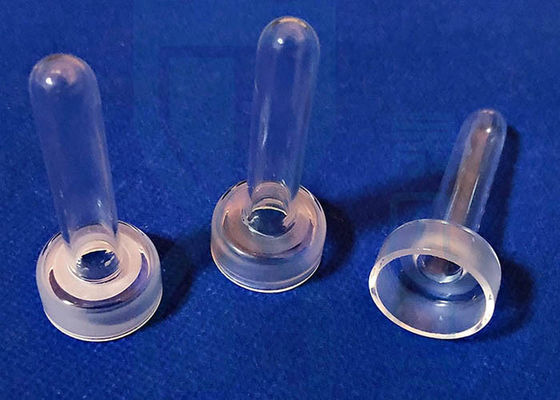 Thạch anh trong suốt hợp nhất silicon Khoa học Phòng thí nghiệm Thủy tinh Ống nối hình cầu